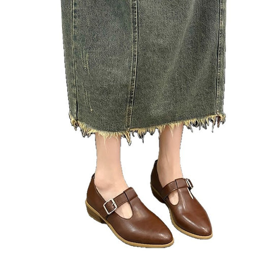 Stylish Low-Cut Pointed-Toe Women’s Pumps