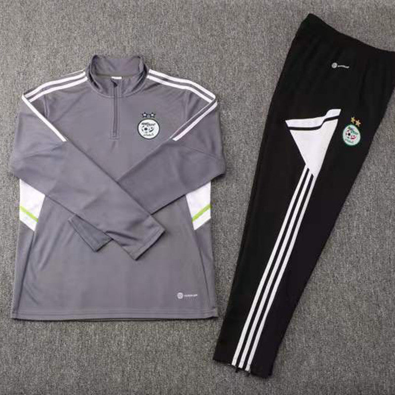 Men’s Casual Half Zip Soccer Training Suit – Lightweight Sports Tracksuit
