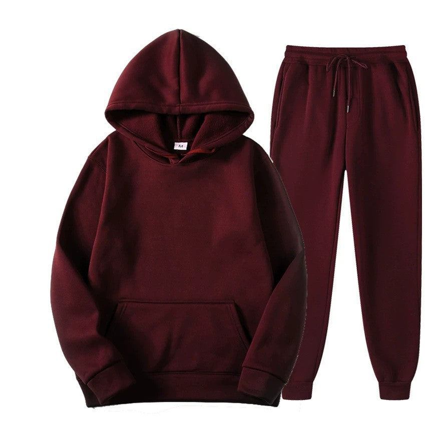 Men’s Suit-Style Pullover Sports Hoodie – Casual Athletic Wear