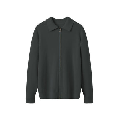 Men's Knitted Cardigan outerwear With Collar