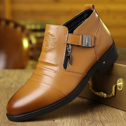 Office Shoes New High-top Fashionable Business Casual Shoes