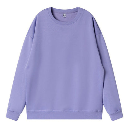 Solid-color Plain Sweatshirt For Men And Women