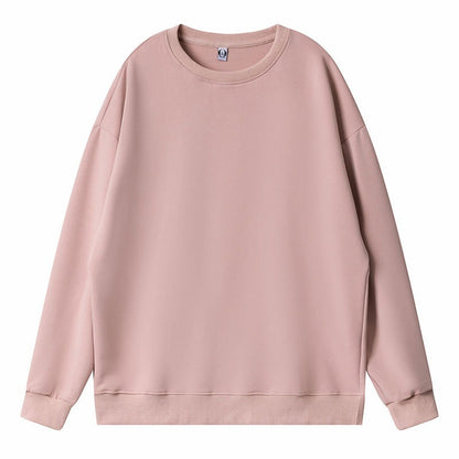 Solid-color Plain Sweatshirt For Men And Women