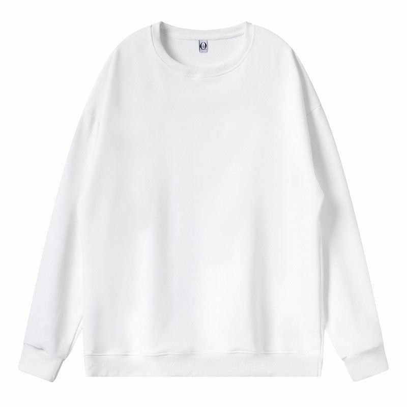 Solid-color Plain Sweatshirt For Men And Women
