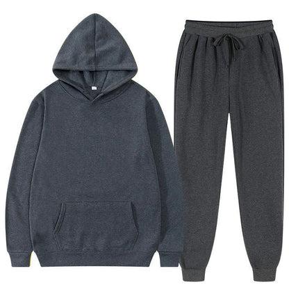 Men’s Suit-Style Pullover Sports Hoodie – Casual Athletic Wear