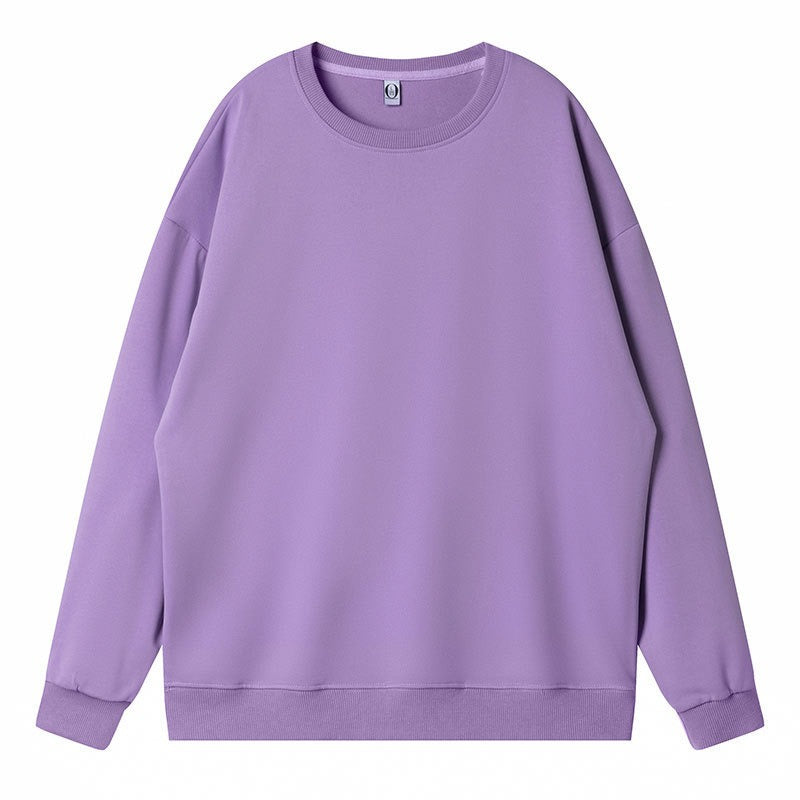 Solid-color Plain Sweatshirt For Men And Women