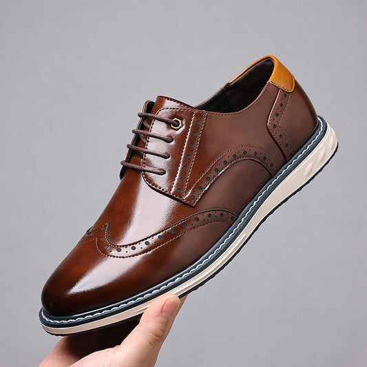 British Mens Business-Casual Leather Shoes