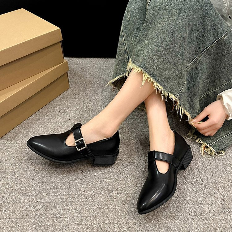 Stylish Low-Cut Pointed-Toe Women’s Pumps