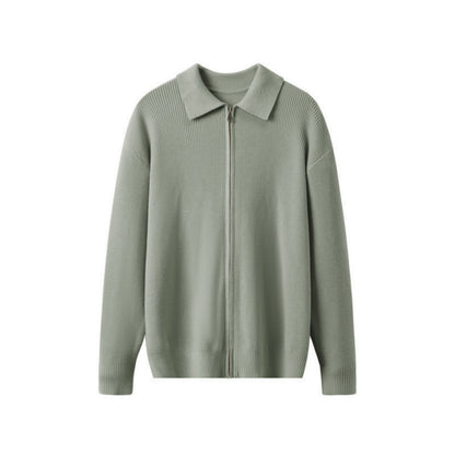 Men's Knitted Cardigan outerwear With Collar