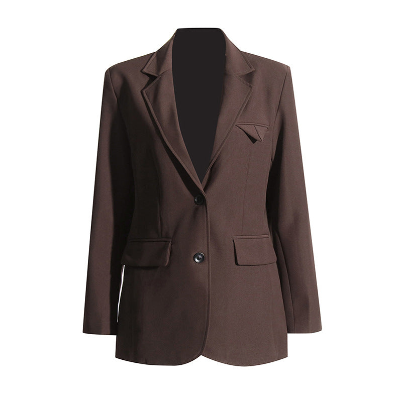 Korean-style Design-Driven Elegant Commuter Casual Blazer For Women