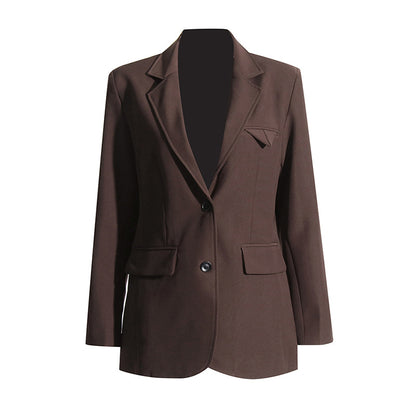 Korean-style Design-Driven Elegant Commuter Casual Blazer For Women