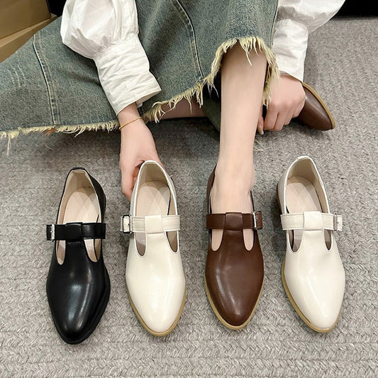 Stylish Low-Cut Pointed-Toe Women’s Pumps