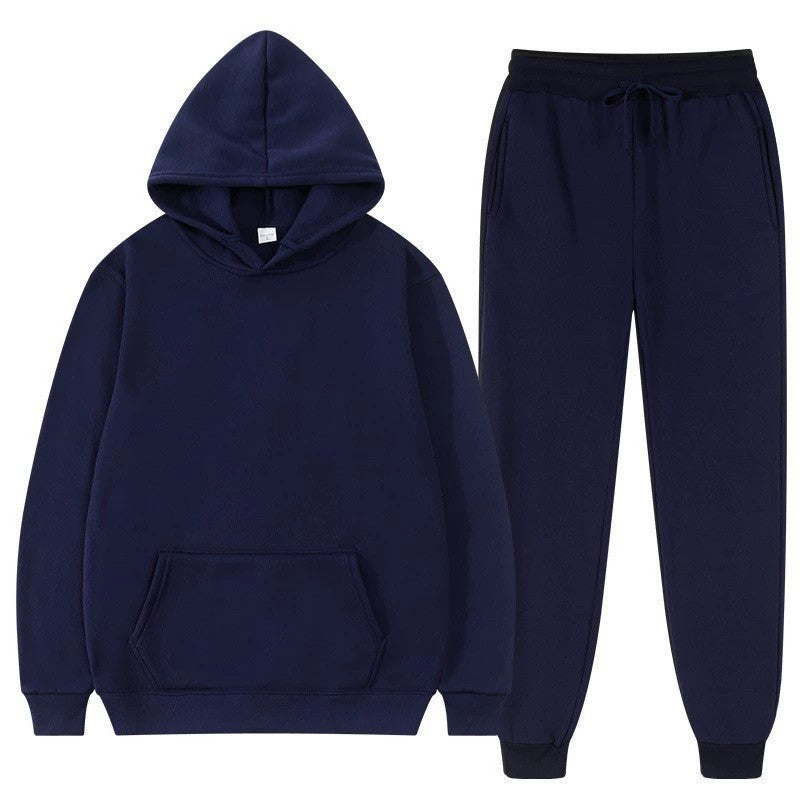 Men’s Suit-Style Pullover Sports Hoodie – Casual Athletic Wear