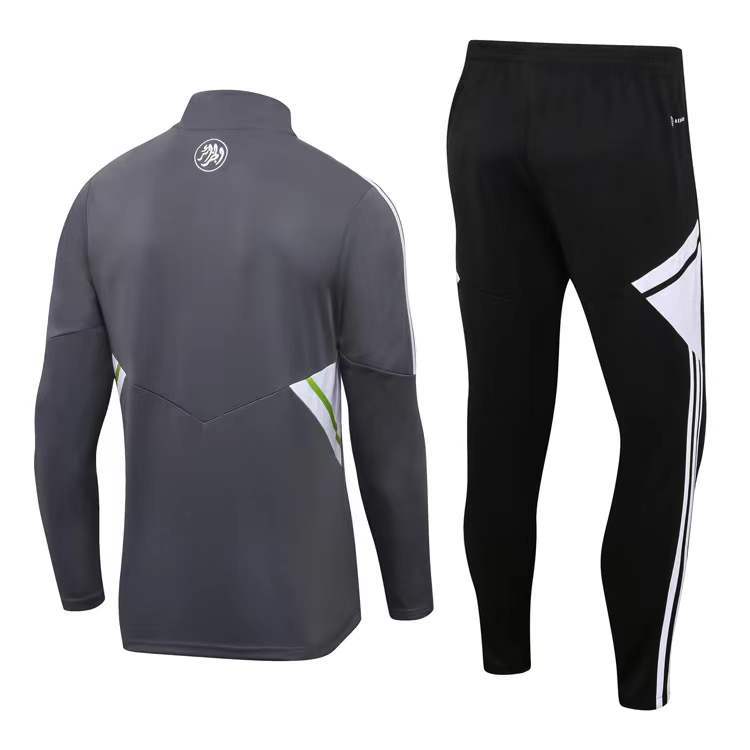 Men’s Casual Half Zip Soccer Training Suit – Lightweight Sports Tracksuit