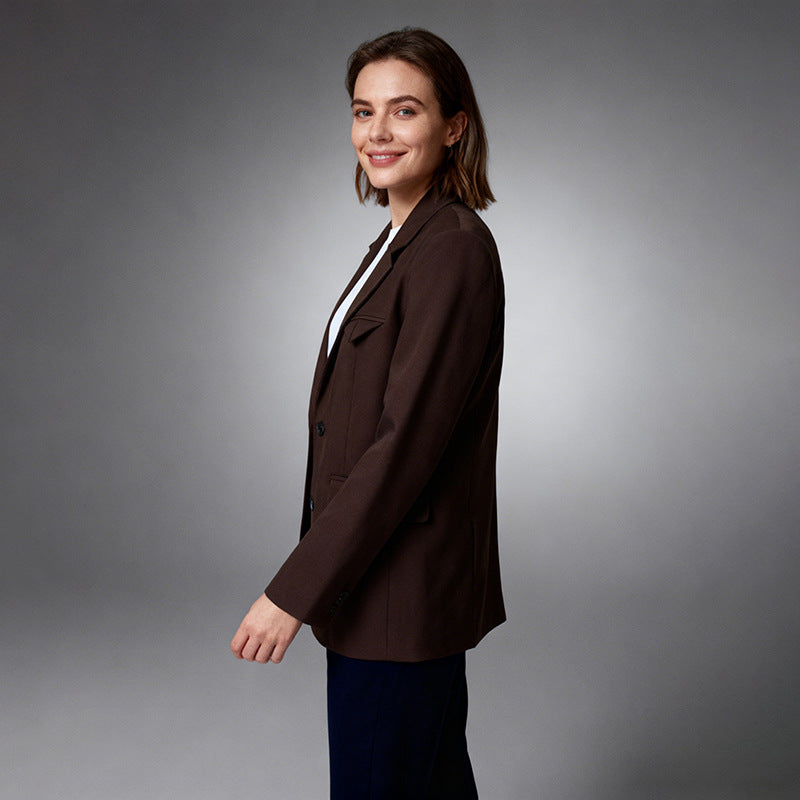 Korean-style Design-Driven Elegant Commuter Casual Blazer For Women