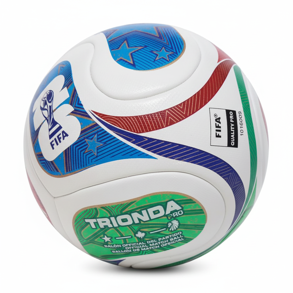 FIFA World Cup 2026 Official Replica Football Size 5 | Pro Match Ball USA Mexico Canada | Waterproof Soccer Ball with 2 Year Shape Guarantee